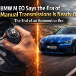 BMW M CEO Says the Era of Manual Transmissions Is Nearly Over: The End of an Automotive Era