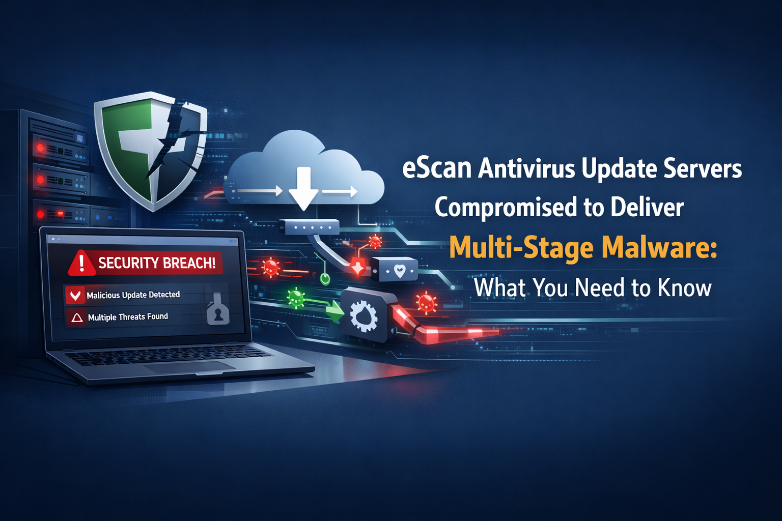eScan Antivirus Update Servers Compromised to Deliver Multi-Stage Malware: What You Need to Know