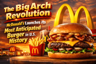 The Big Arch Revolution: McDonald’s Launches its Most Anticipated Burger in U.S. History